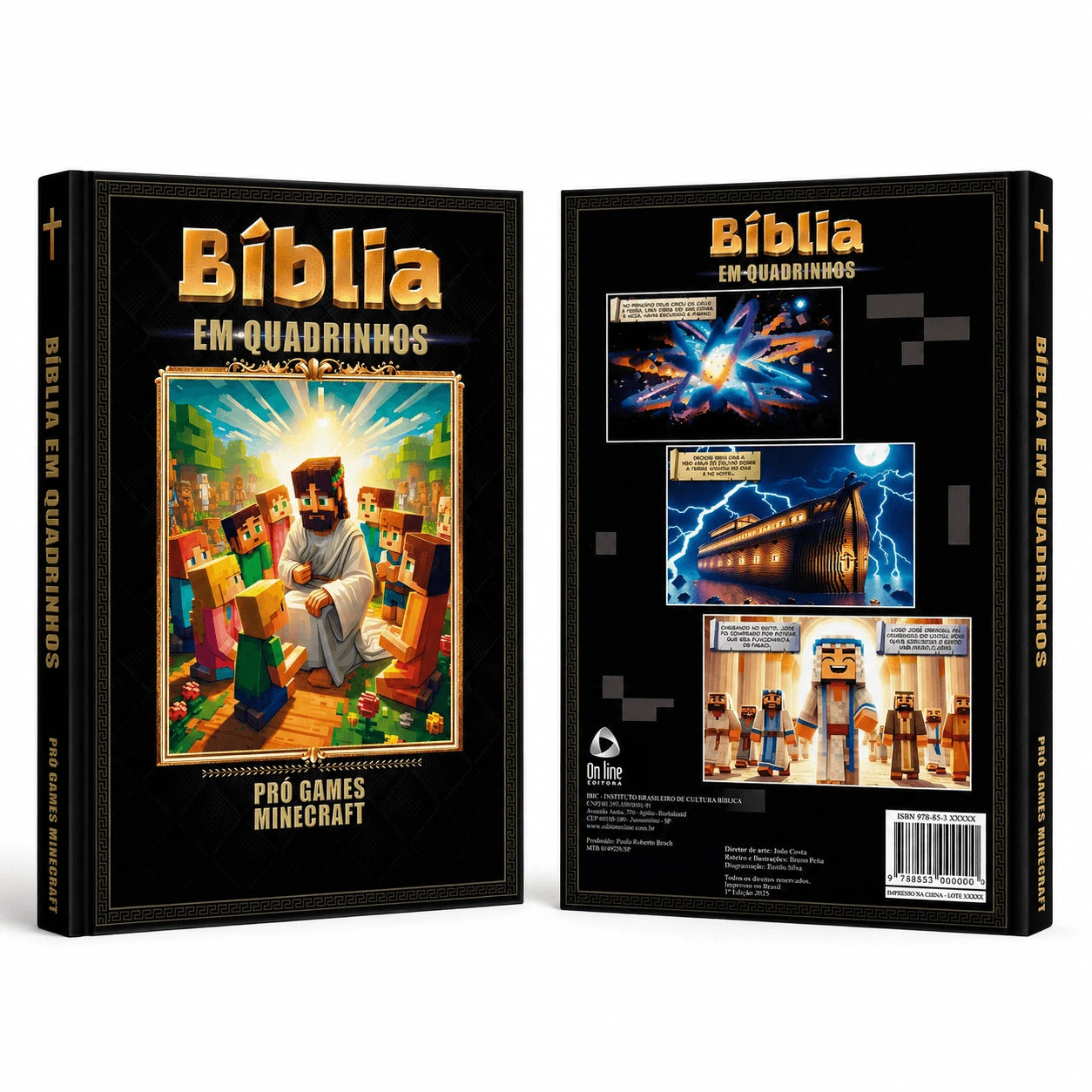 Bíblia em Quadrinhos MIneCraft